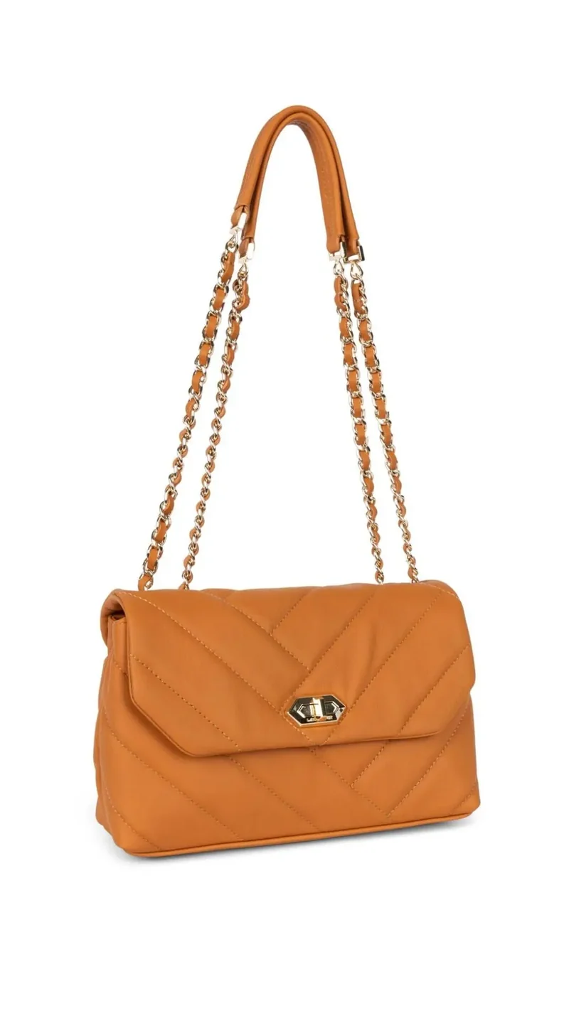 Lancaster Sac Trotteur Matelassé M Gold