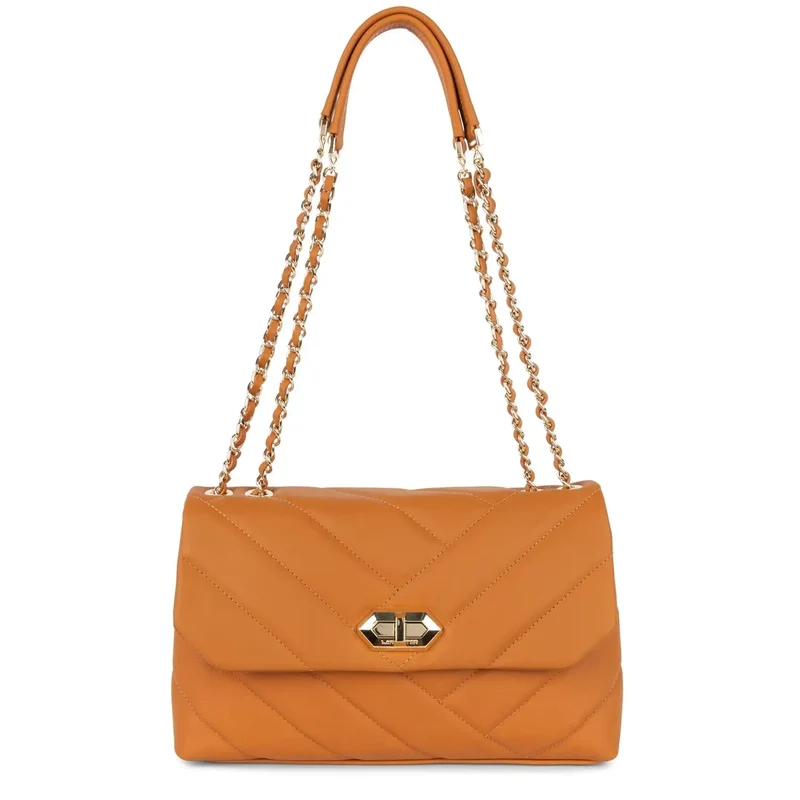 Lancaster Sac Trotteur Matelassé Gold