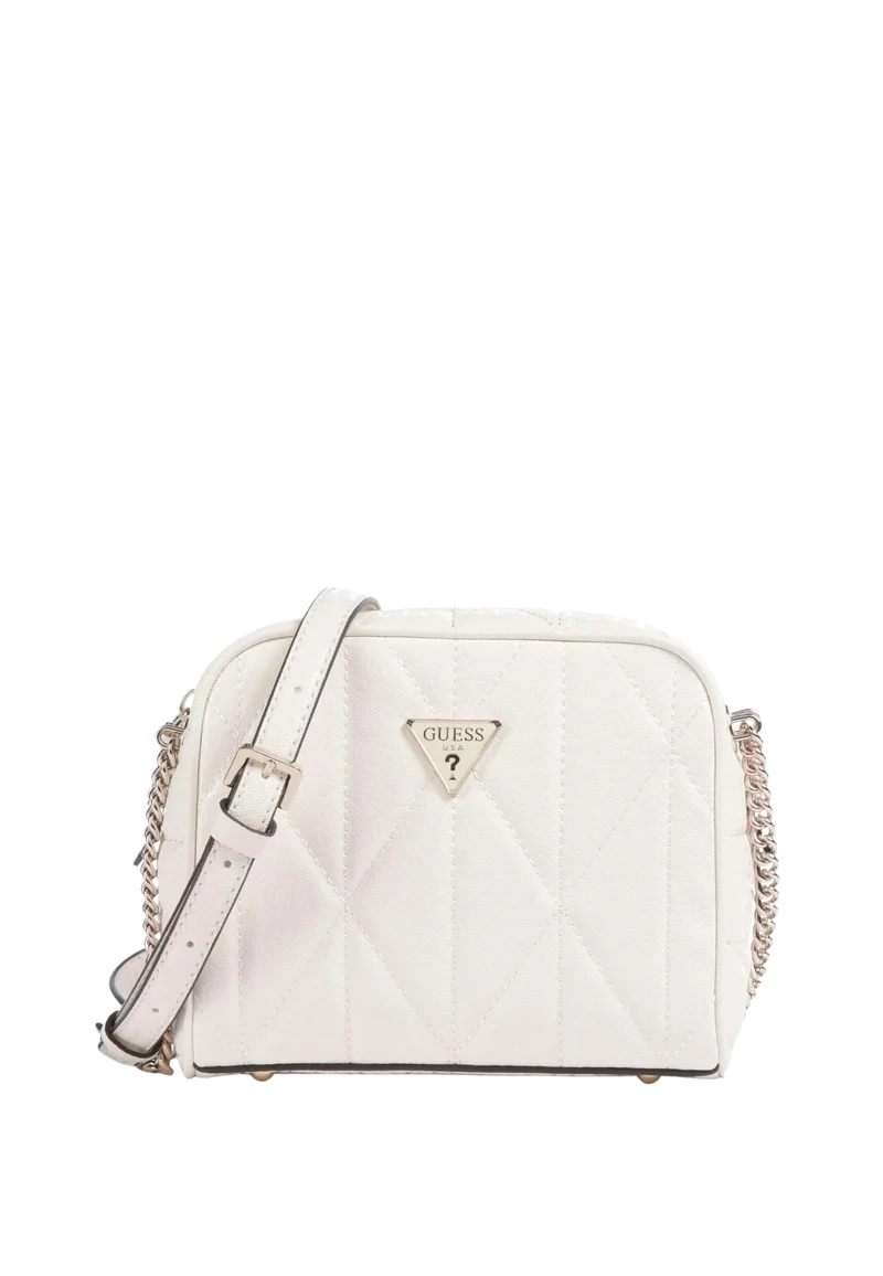 Guess Sac Bandoulière Betula Satchel Off White