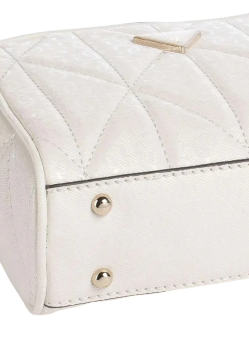 Guess Sac Bandoulière Betula Satchel Off White