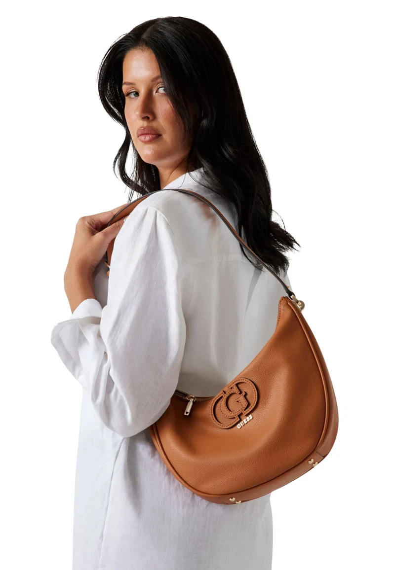 Guess Sacs à main Silvye Bucket Cognac