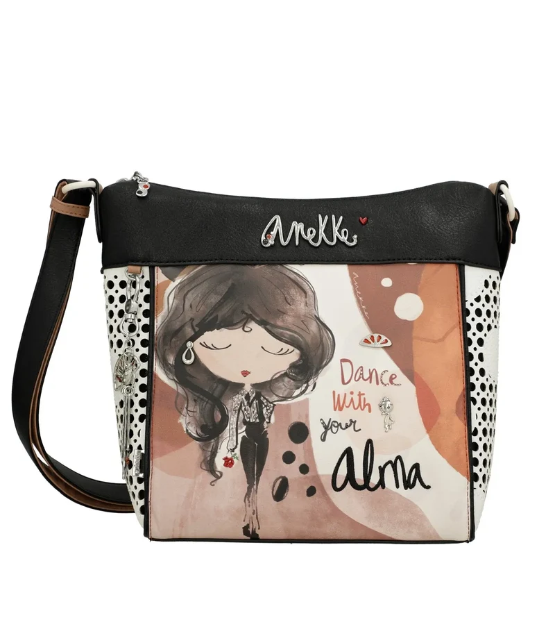 Anekke Sac Bandoulière Alma Marron