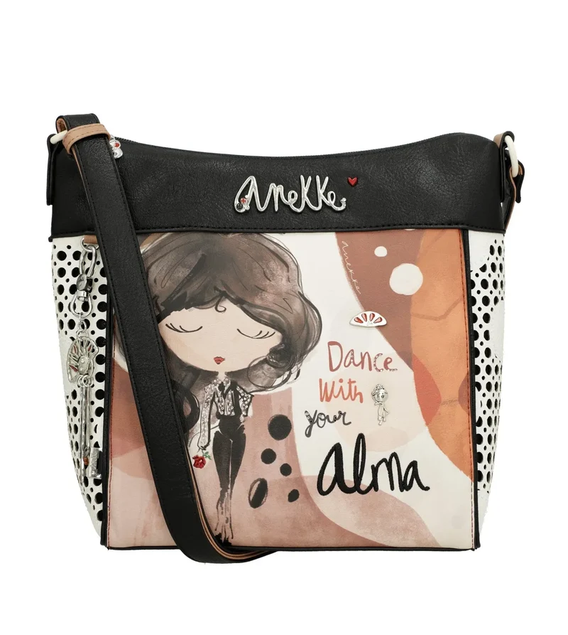 Anekke Sac Bandoulière Alma Marron