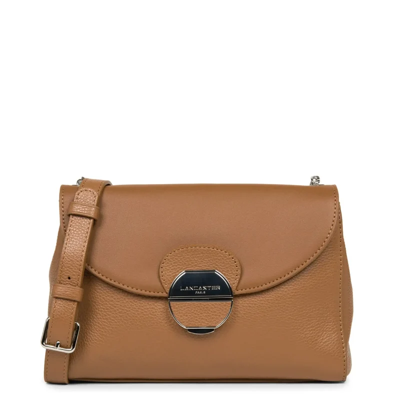 Lancaster Sac trotteur A rabat avec fermoir Pia Camel