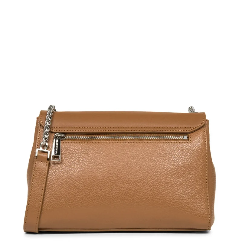 Lancaster Sac trotteur A rabat avec fermoir Pia Camel