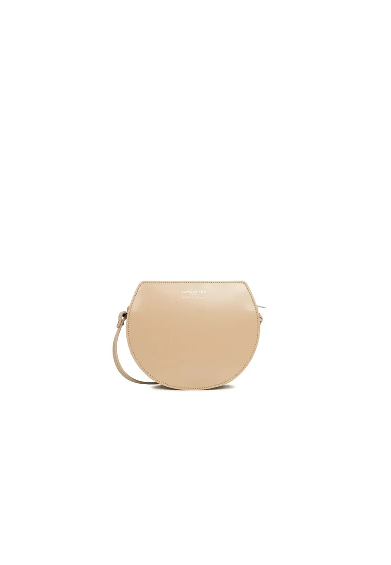 Lancaster Sac demi lune Zippé Suave Lune Beige Foncé