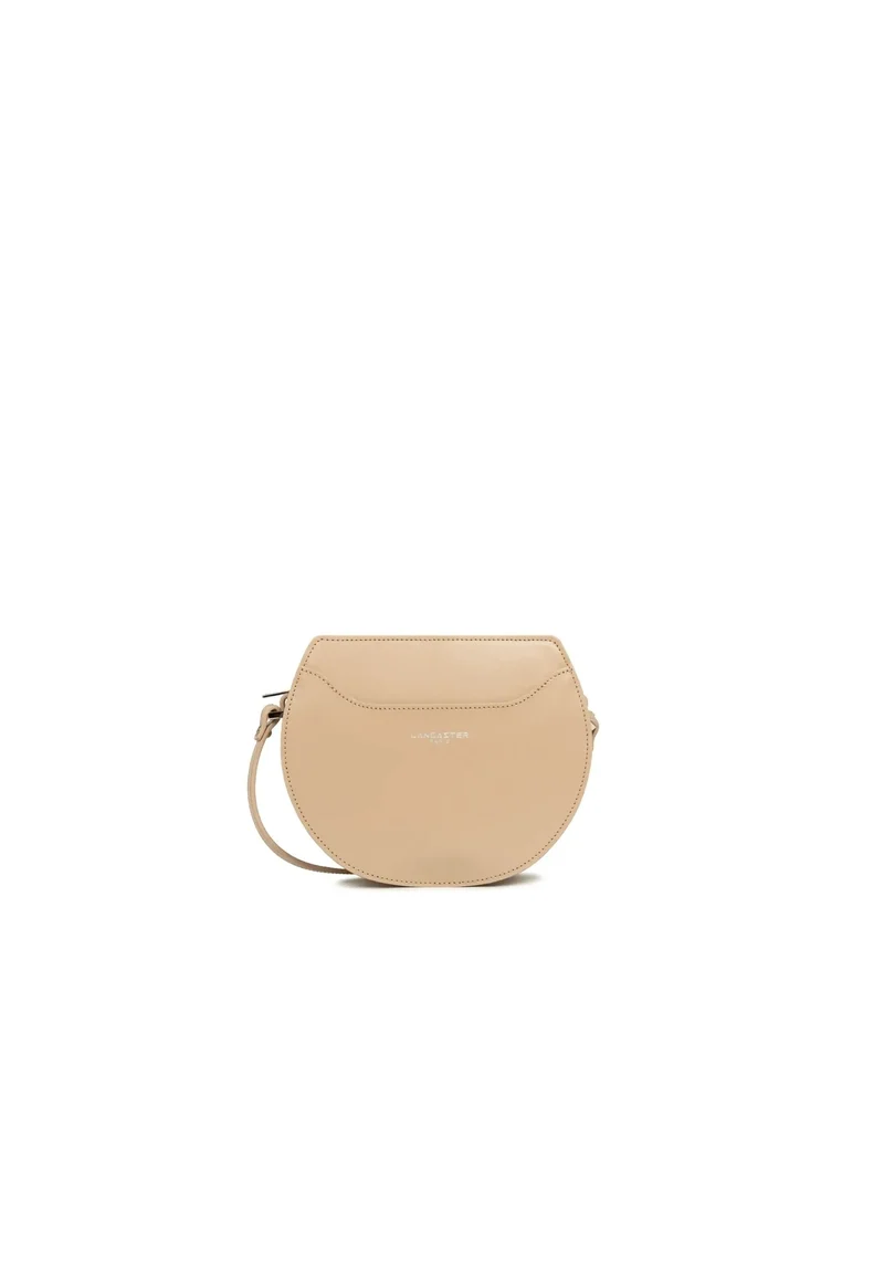 Lancaster Sac demi lune Zippé Suave Lune Beige Foncé