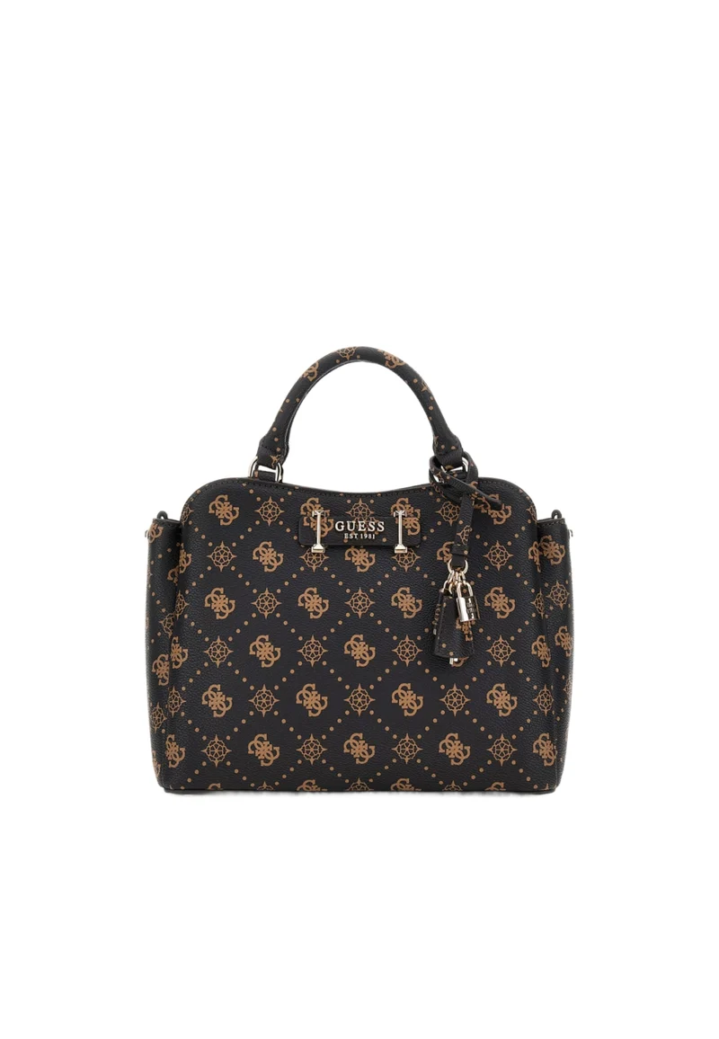 Guess Sac Bandoulière Silia Girlfriend Sat Espresso Logo
