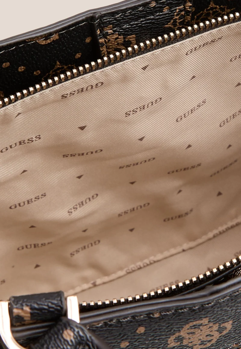 Guess Sac Bandoulière Silia Girlfriend Sat Espresso Logo