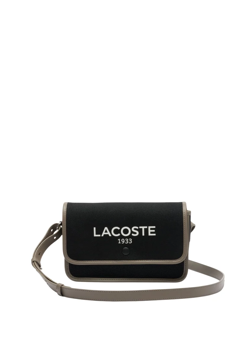 Lacoste Sac Bandoulière Heritage Canvas Noir