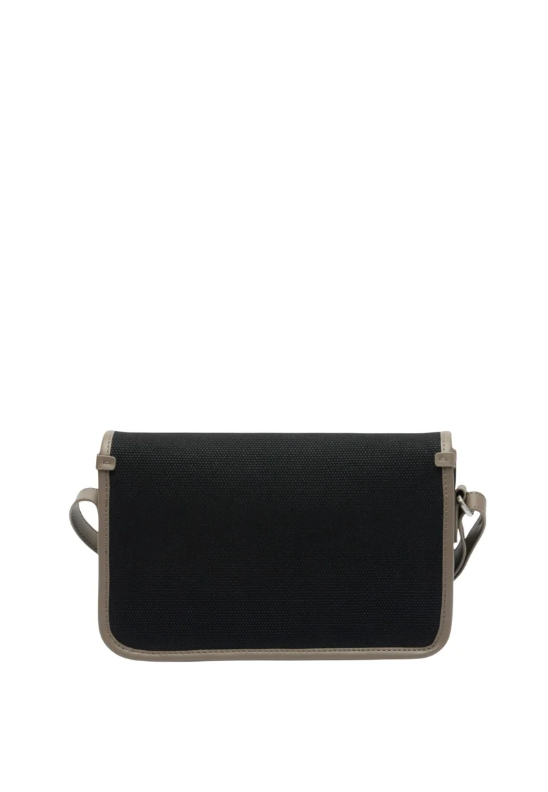 Lacoste Sac Bandoulière Heritage Canvas Noir