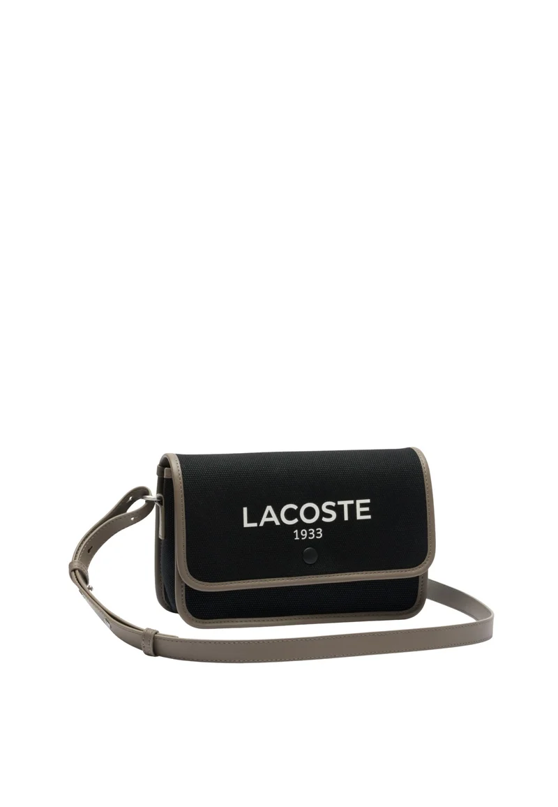 Lacoste Sac Bandoulière Heritage Canvas Noir