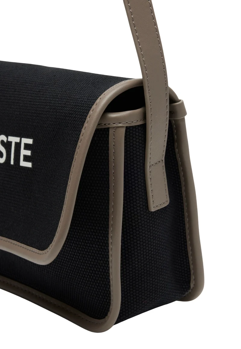Lacoste Sac Bandoulière Heritage Canvas Noir