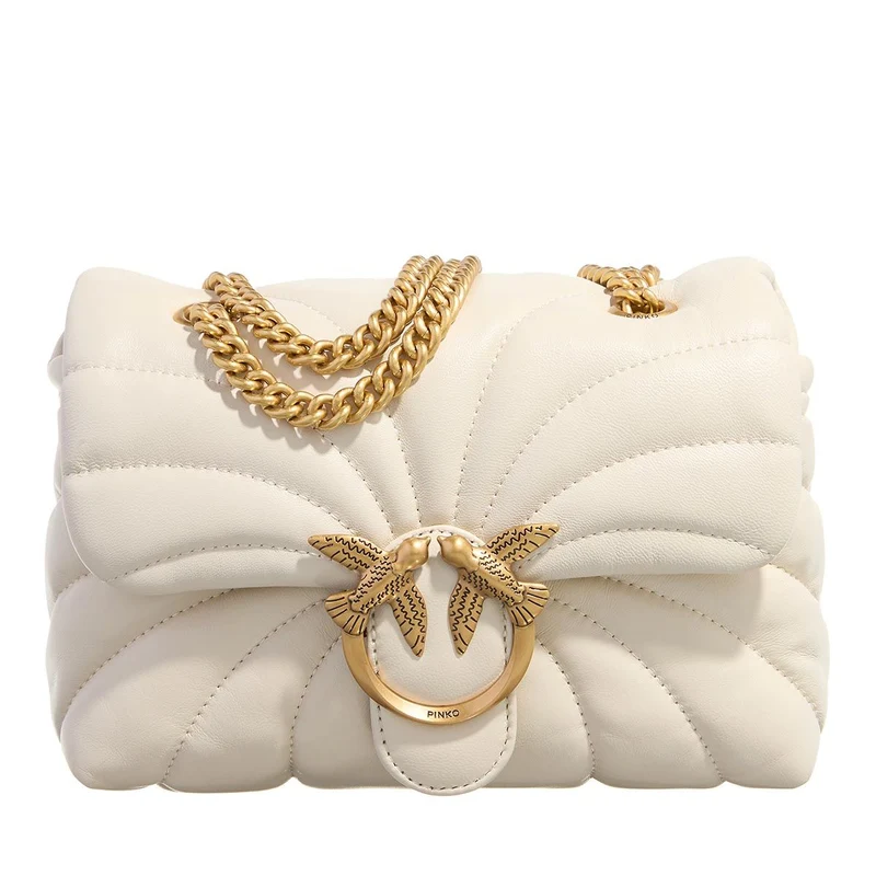 Pinko Sacs à main Love Puff Classic Cl Sheep Nap Blanc