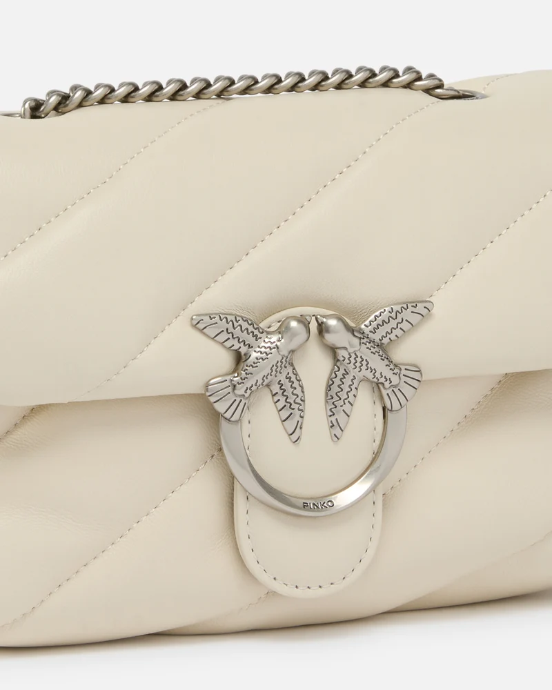 Pinko Sac Rabat Love Puff Mini Cl Sheep Nappa Blanc