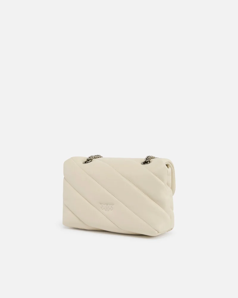 Pinko Sac Rabat Love Puff Mini Cl Sheep Nappa Blanc