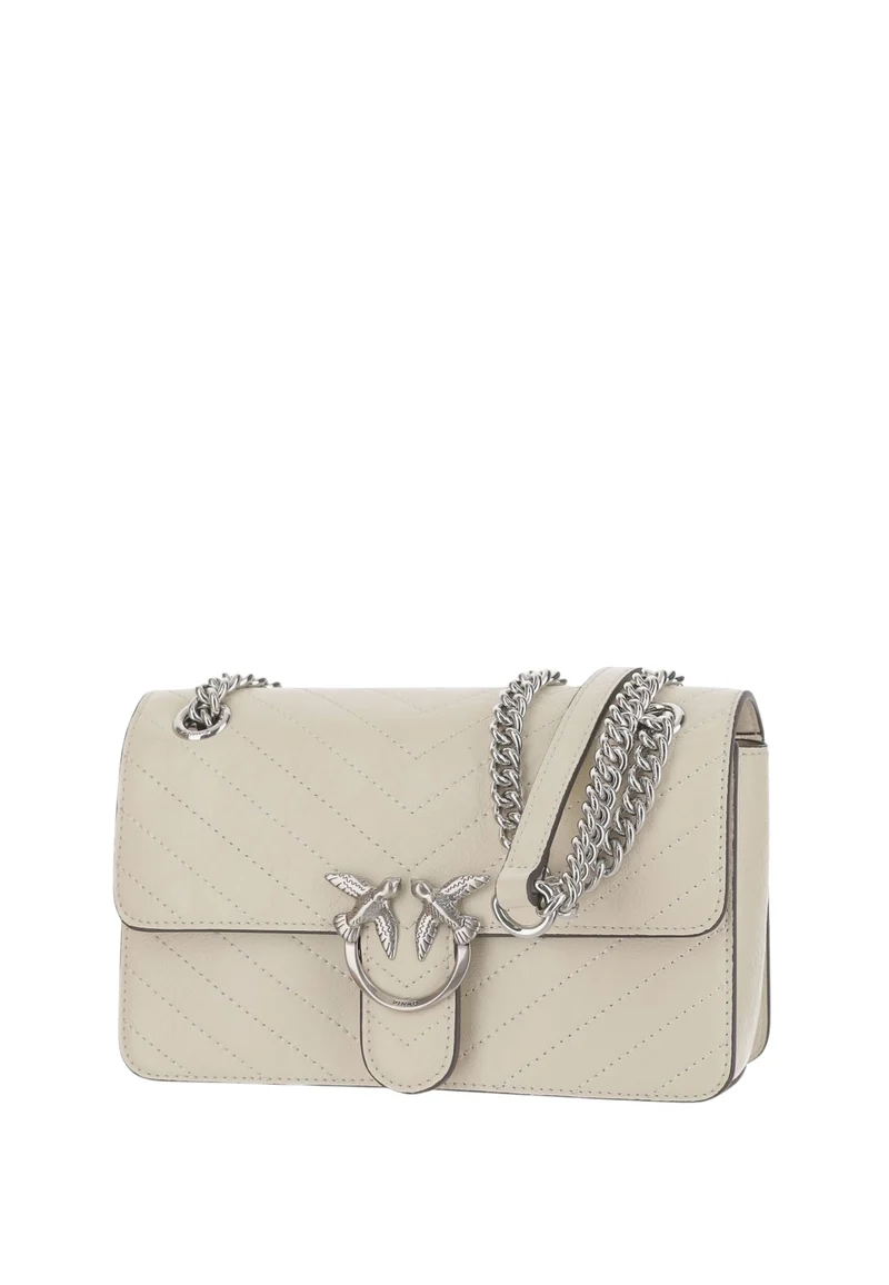 Pinko Sac Rabat Love One Light Mini Vitello Wr Blanc