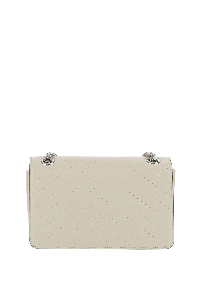 Pinko Sac Rabat Love One Light Mini Vitello Wr Blanc