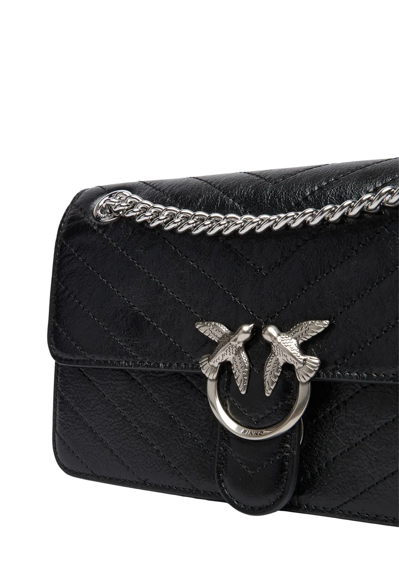 Pinko Sac Rabat Love One Light Mini Vitello Wr Noir
