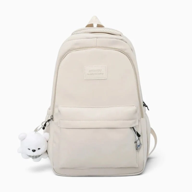 Sac à Dos École Fille avec Peluche