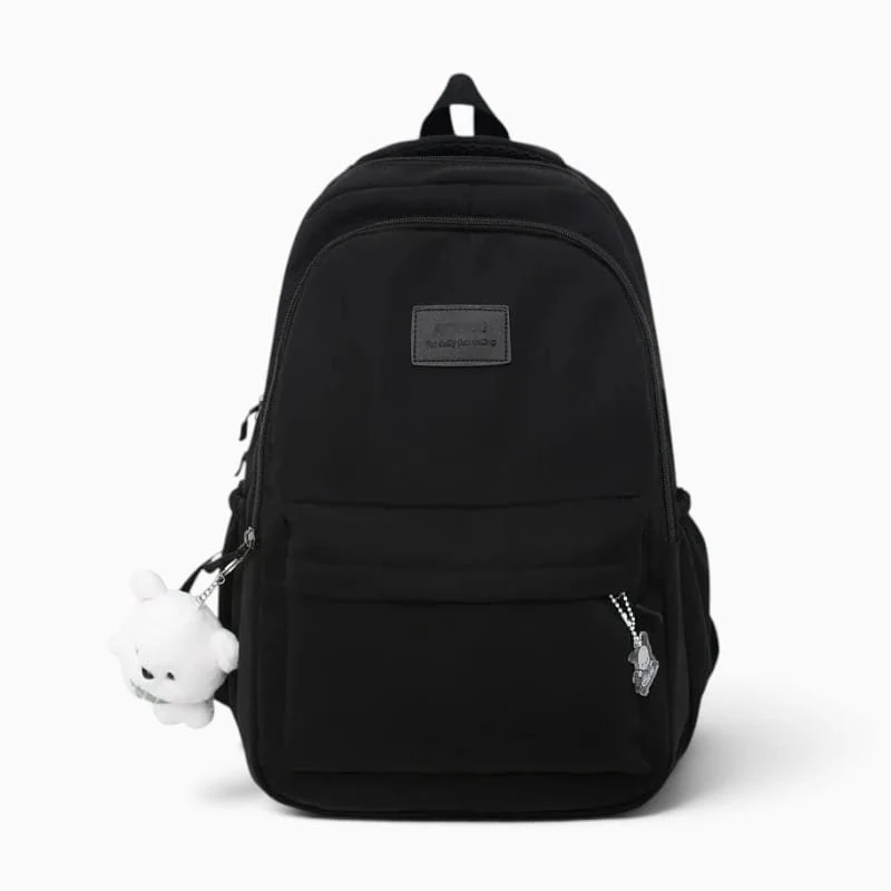 Sac à Dos École Fille avec Peluche