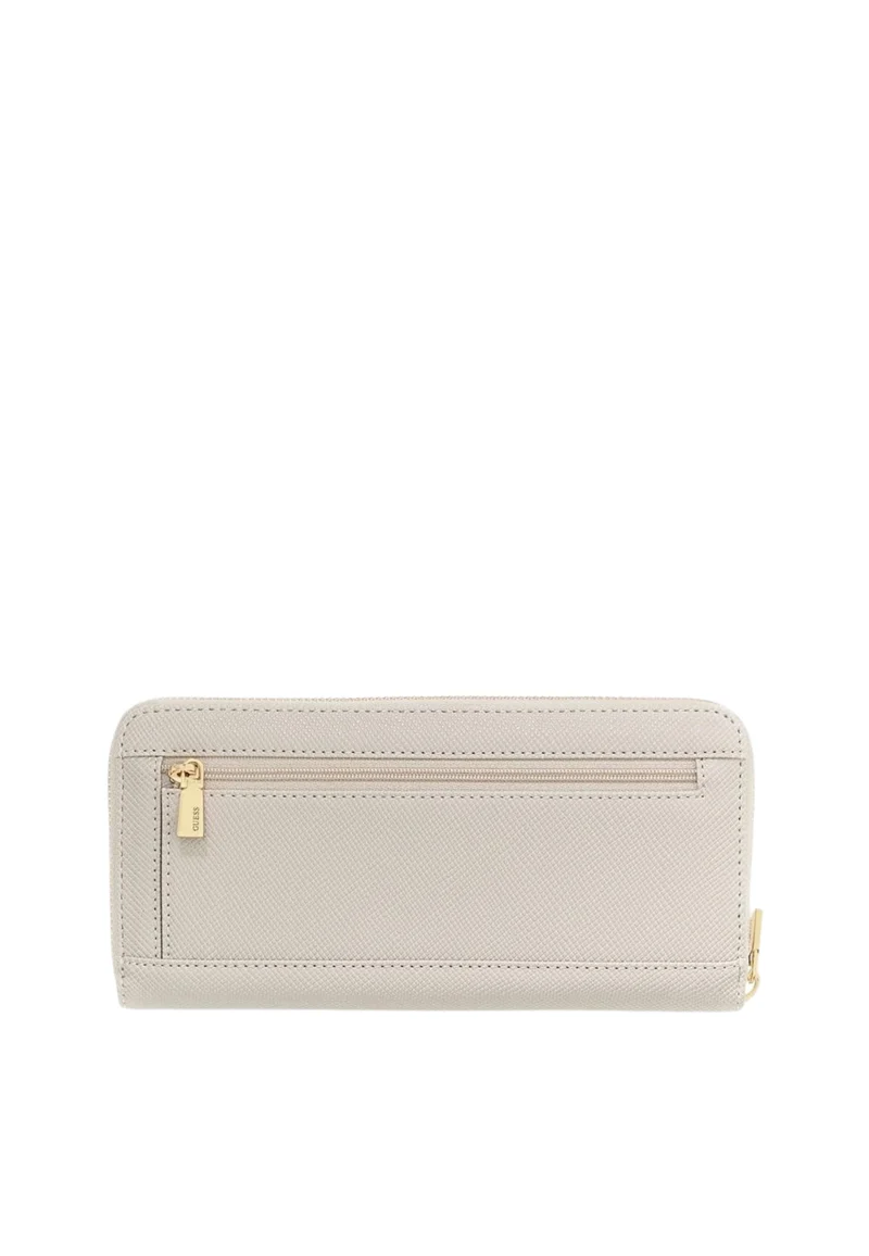 Guess Portefeuille Laurel Medium Zip Ivory