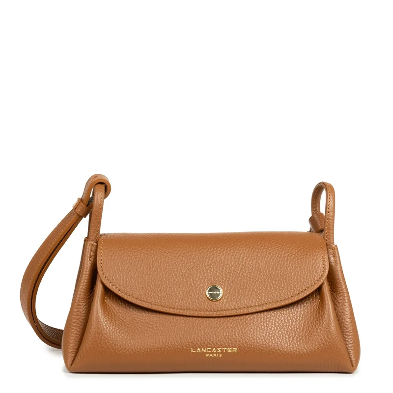 Lancaster Sac trotteur A rabat aimanté M Accordéon Double Camel - In - Orange