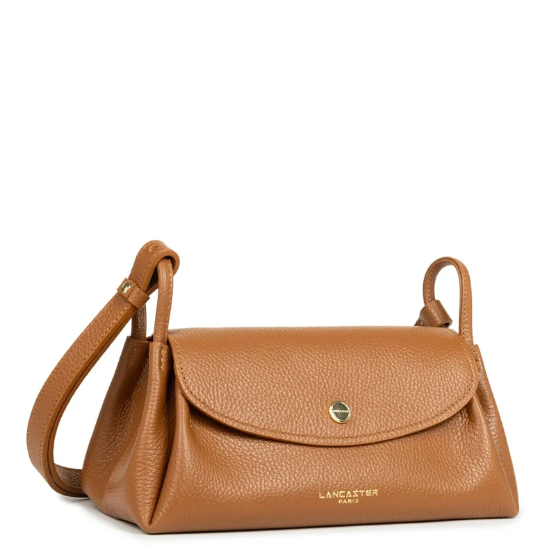 Lancaster Sac trotteur A rabat aimanté M Accordéon Double Camel - In - Orange