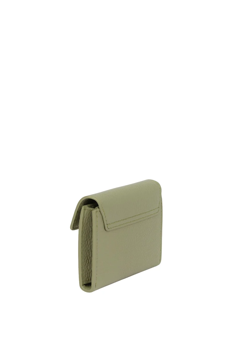 Lancaster Porte-cartes Zippé Maya Double KBA Olive