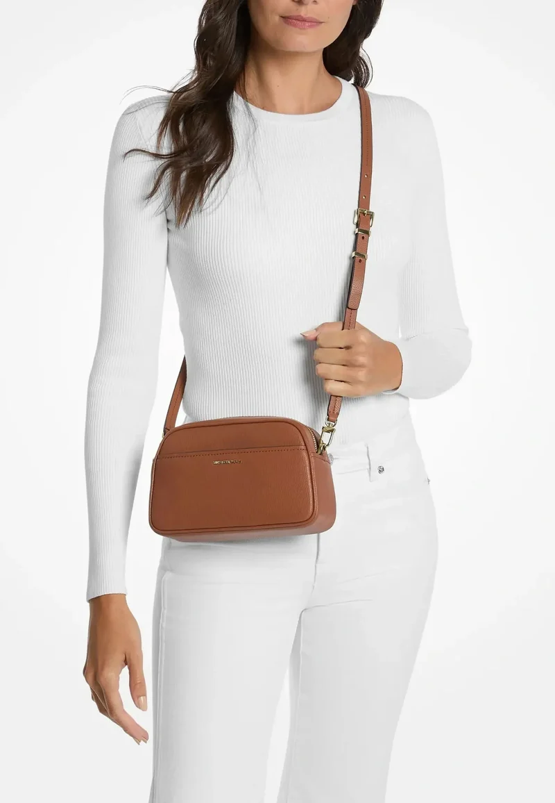 Michael Kors Sac Bandoulière Jet Set Marron