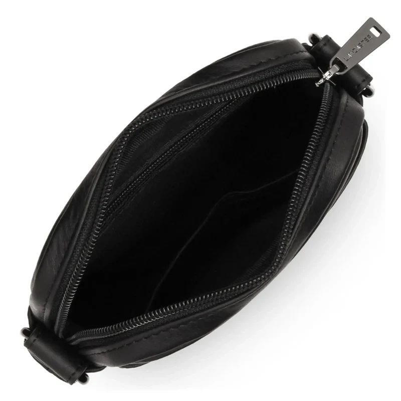 Lancaster Sacoche cuir Homme SOFT VINTAGE Noir