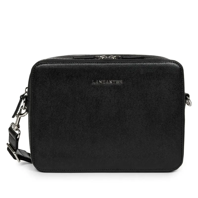 Lancaster Sacoche Homme Cuir Delphino Lucas Noir