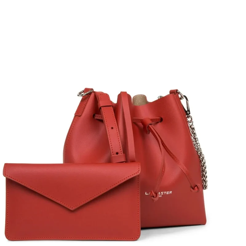 Lancaster Bourse Element City Rouge/Champagne