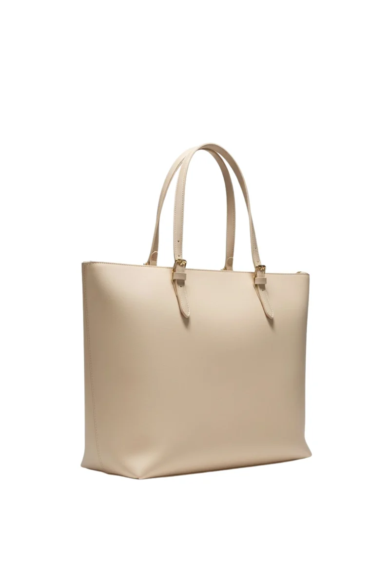 Lancaster Sac Cabas Studded Ivoire