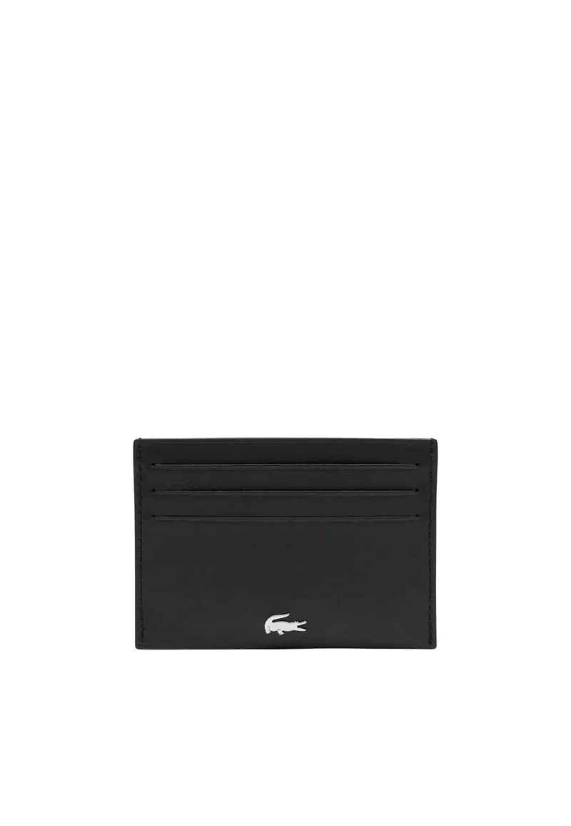 Lacoste Porte cartes Fitzgerald cuir de vachette
