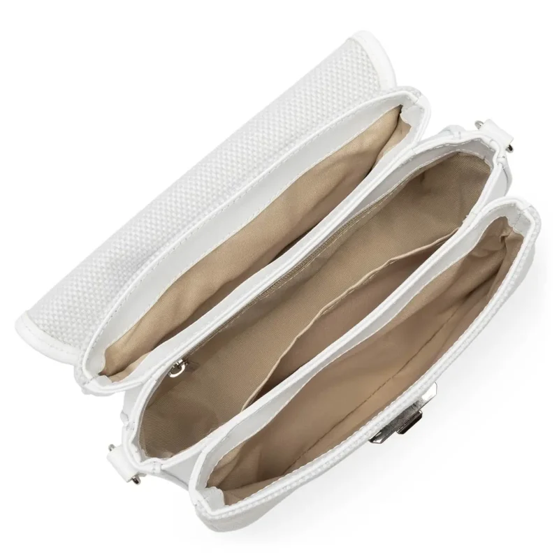 Lancaster Sac Trotteur Canvas Fia M Blanc