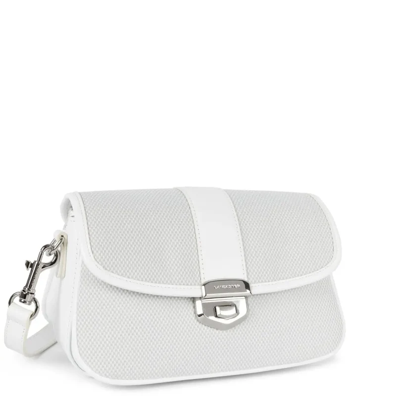 Lancaster Sac Trotteur Canvas Fia M Blanc