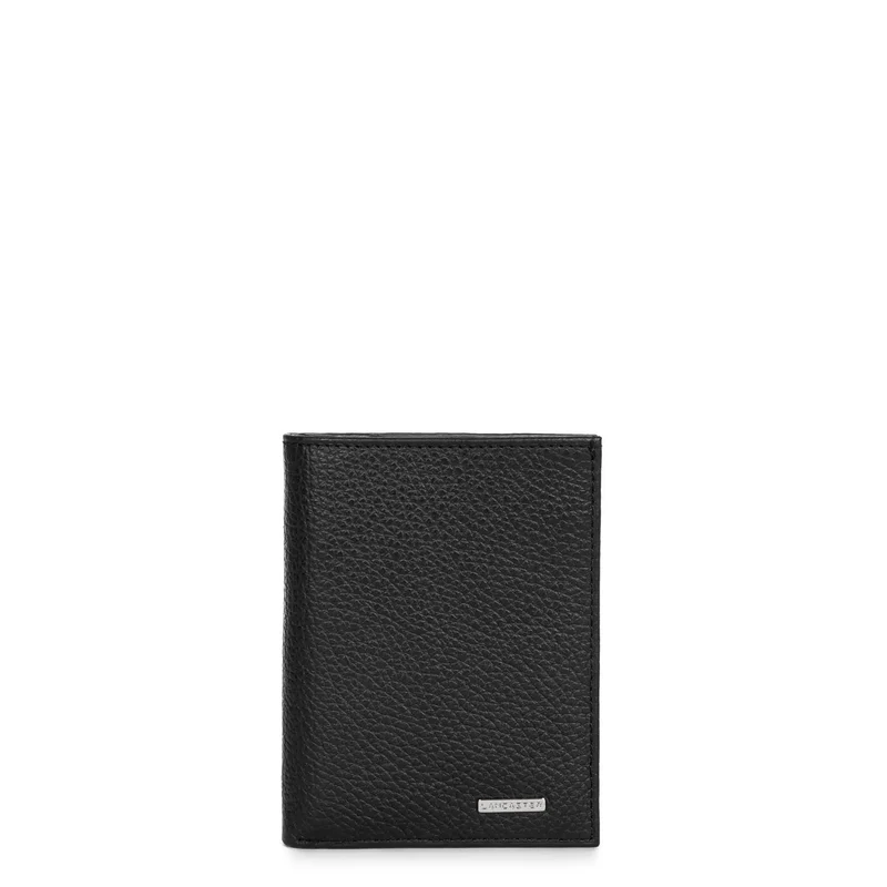 Lancaster Portefeuille Pliée Milano Gentlemen 1704 Noir