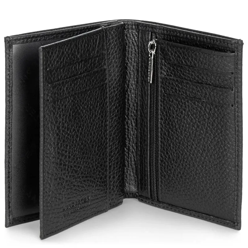 Lancaster Portefeuille Pliée Milano Gentlemen 1704 Noir