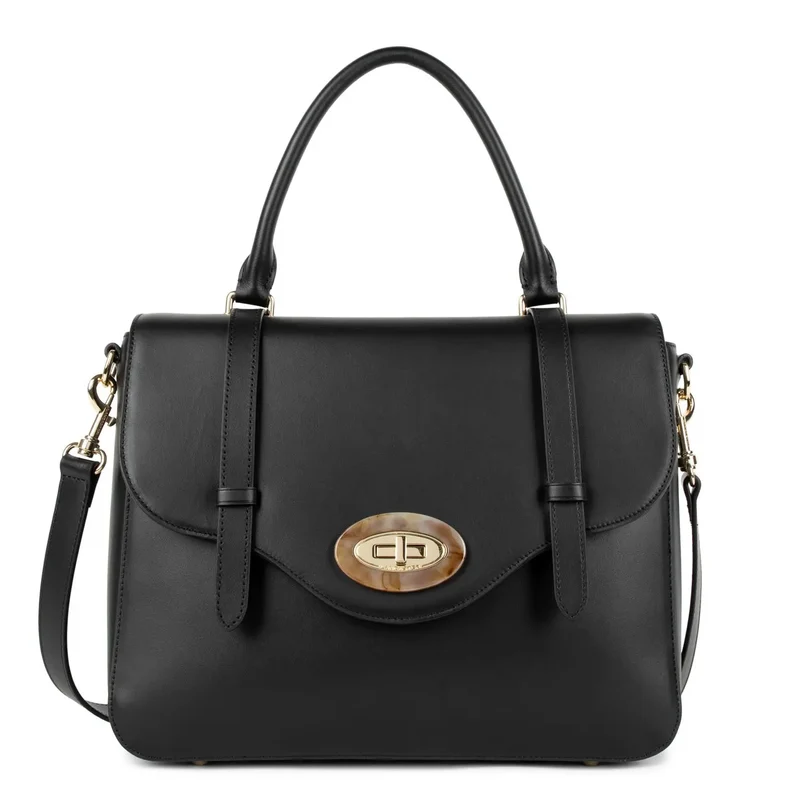 Lancaster Sac à Rabat Marble Touch M Noir