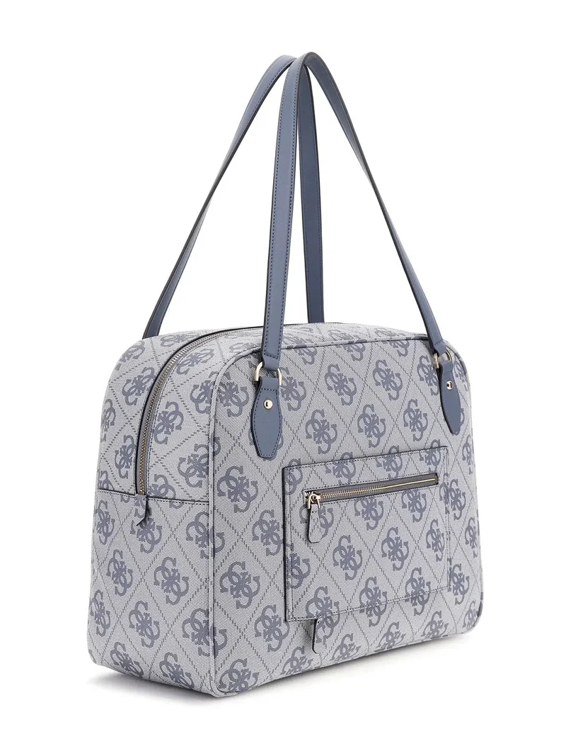 Guess Sac Voyage Berta Toiletry Train Slate Logo