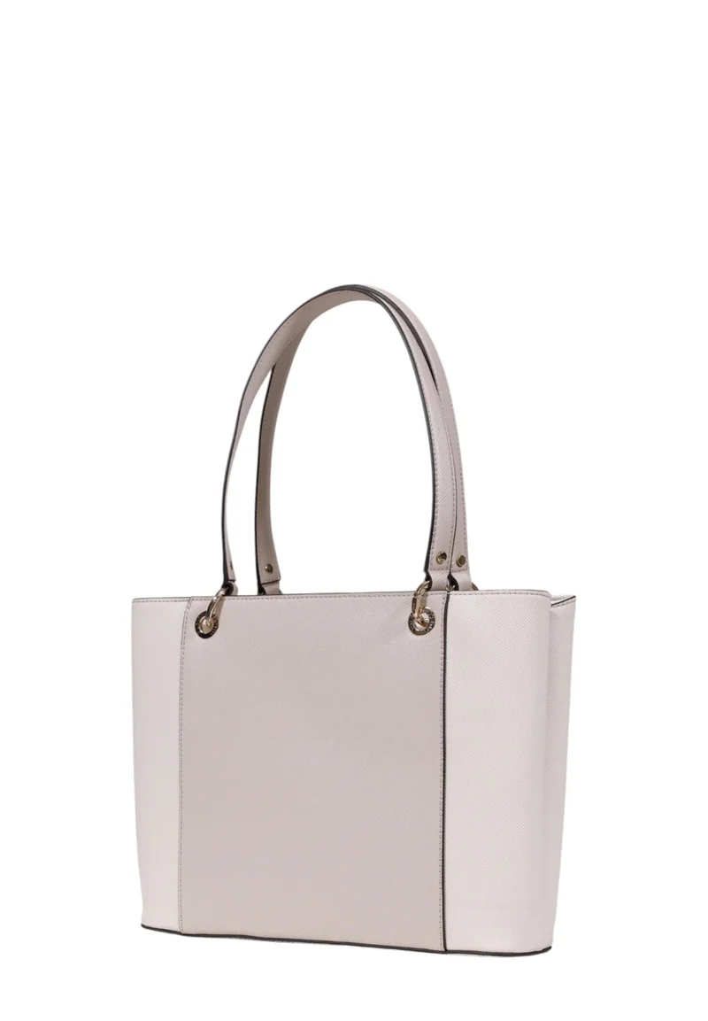 Guess Sac Bandoulière Bramina Small Satche Off White/Taupe