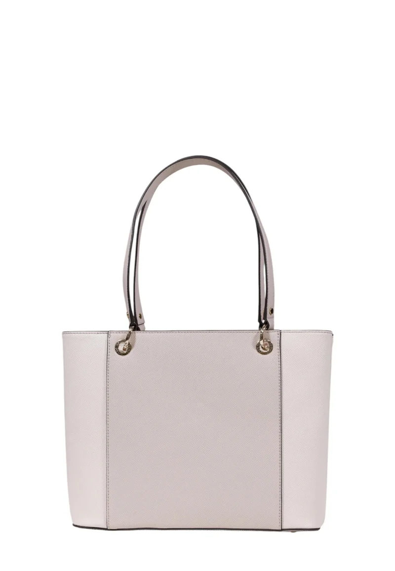 Guess Sac Bandoulière Bramina Small Satche Off White/Taupe