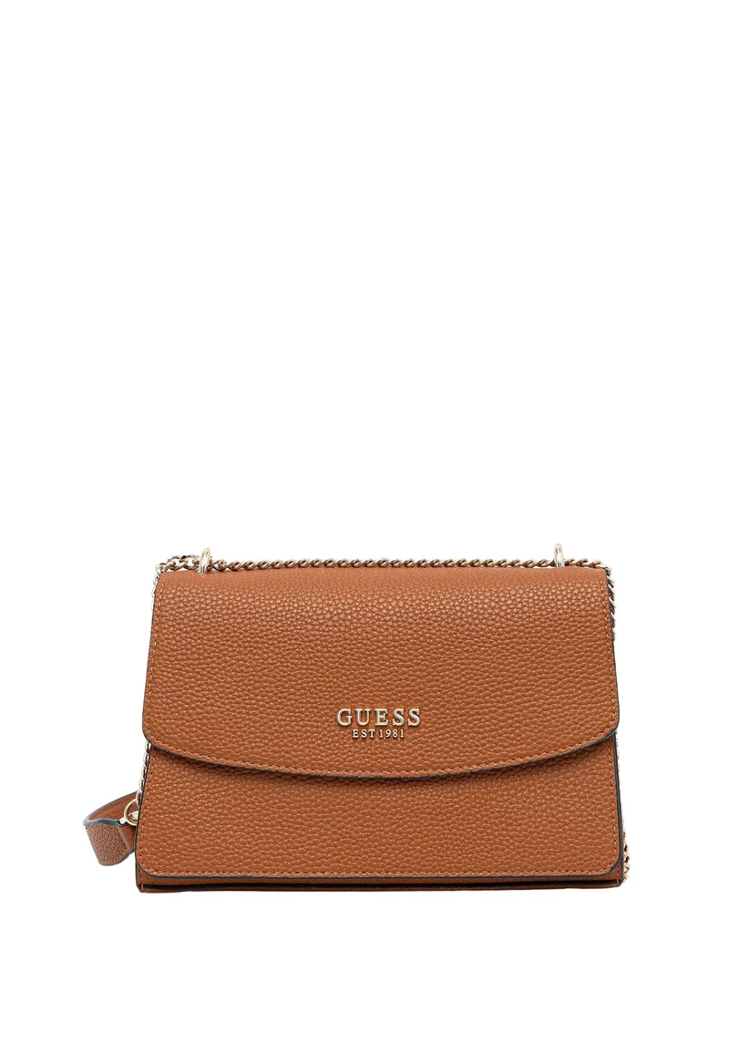 Guess Sac Bandoulière Calista Top Zip Shou Caramel