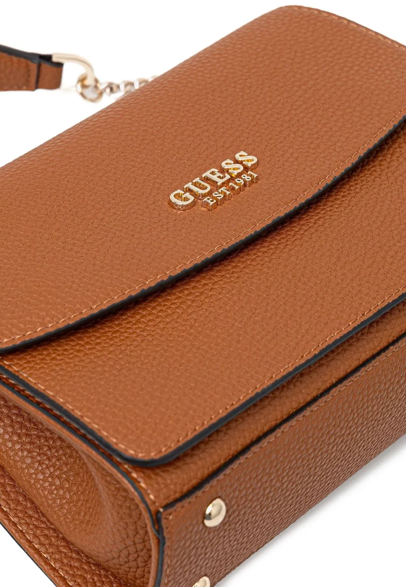 Guess Sac Bandoulière Calista Top Zip Shou Caramel