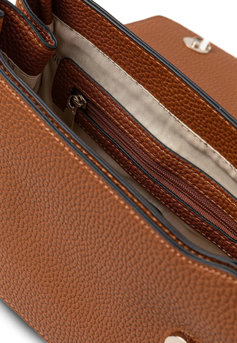 Guess Sac Bandoulière Calista Top Zip Shou Caramel