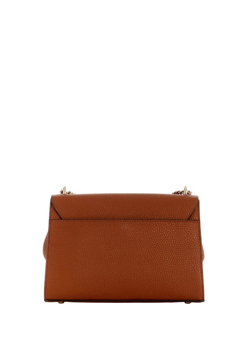 Guess Sac Bandoulière Calista Top Zip Shou Caramel