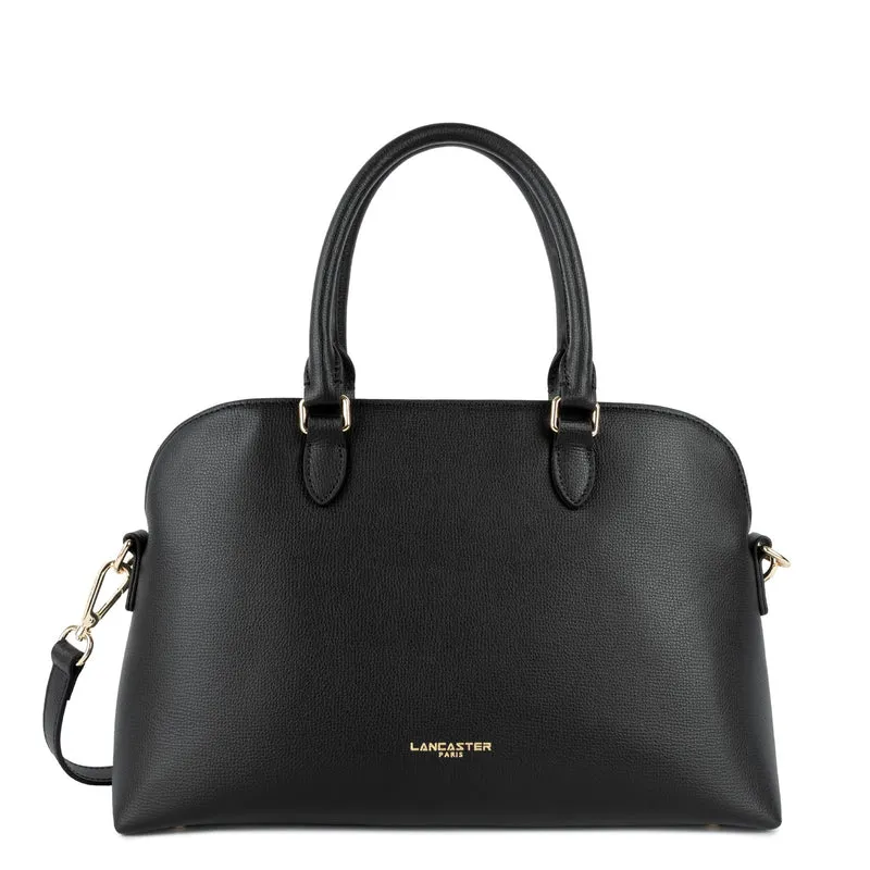 Lancaster Sac demi lune Zippé Sierra Jia Noir
