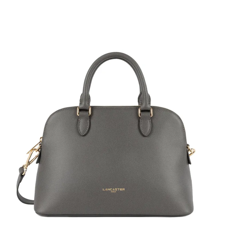 Lancaster Sac demi lune Zippé M Sierra Jia Gris