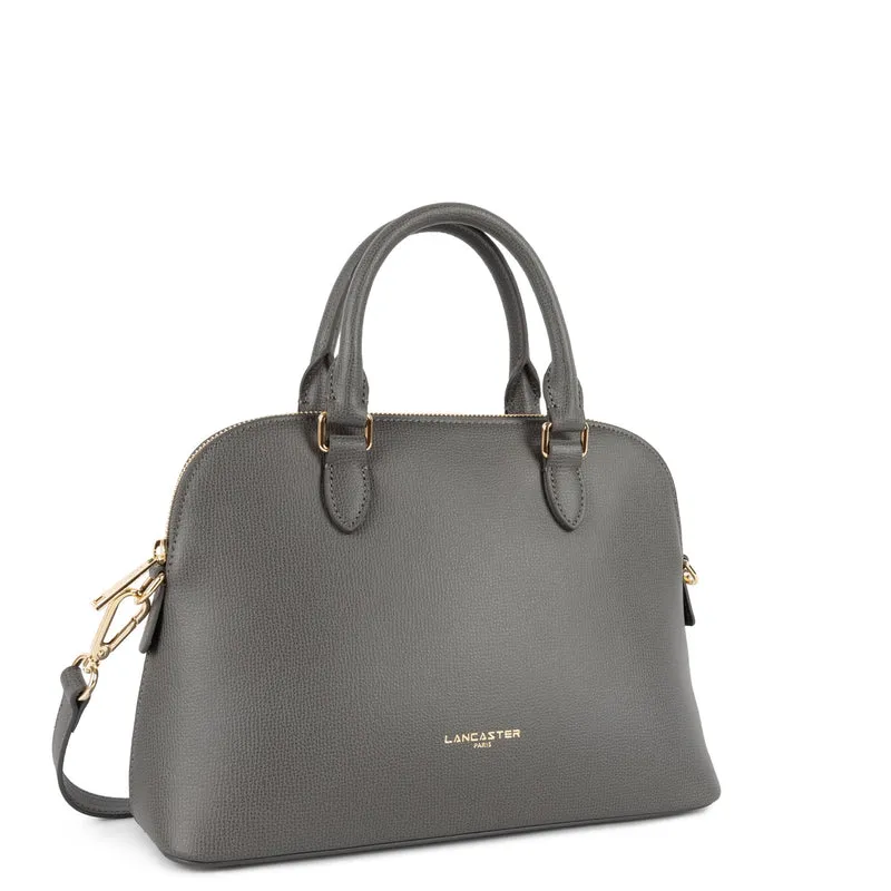 Lancaster Sac demi lune Zippé M Sierra Jia Gris